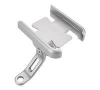FYHGJFEDGER Aluminium Handlebar/Rear-View Mirror Bike For SR 50 MY MAX 125 300 2011-2024 Motorcycle Handlebar Mobile Phone Holder GPS Stand Bracket(M Nologo Silver A31)