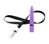 FYHJNC Dog Training Whistle with Lanyard Strap, Standard Frequency Recall Whistle, Durable ABS Loud Clear Sound for Most Dog Breeds Outdoor Behaviour Training, Purple