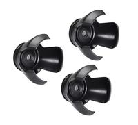 FYHJNC Golf Ball Retriever For Putter 3pcs 3-Prong Golf Ball Retriever Grabber Sucker Tool Golf Ball Pick Up Claw With Stainless Steel Screws Portable Golf Pick-Up Claw for Golf Putter Grip