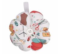 FYHJNC Pumpkin Fabric Wrist Pin Cushion with Elastic Strap for Sewing DIY