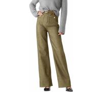 FYHTC Oprah's Favorite - Tummy Control Sailor Wide Leg Pants, Chiccurva Wide Leg Jeans Oprah's Favorite Jeans(Green,X-Large)