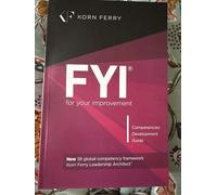 FYI for Your Improvement Competencies Development Guide