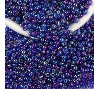 FYJDI 3000 Pcs 2mm Transparent Round Glass Loose Bead with Hole Mini Spacer Beads Bulk Tiny Craft Bead DIY Handmade Beads for Earring Bracelet Necklace Jewelry Making DIY Craft Projects