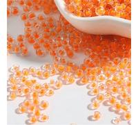 FYJDI 60g Glass Beads Bulk 4mm Mini Loose Glass Beads 600 Pieces Round Tiny Spacer Bead Small Craft Bead for Jewelry Making, DIY Earrings, Necklaces, Bracelets, Beading Supplies