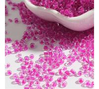 FYJDI 60g Glass Beads Bulk 4mm Mini Loose Glass Beads 600 Pieces Round Tiny Spacer Bead Small Craft Bead for Jewelry Making, DIY Earrings, Necklaces, Bracelets, Beading Supplies