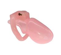 FYJENNICC HT-V3 Chastity Cage Cock Cage Chastity Devices Adult Toy for Men with 4 Size Massager Ring Belt Products Pink Maxi