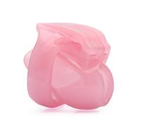 FYJENNICC HT-V4 Penis Cage Chastity Cage for Men | 5 Adjustable Wide Rings & 6 Colors | Beginner-Friendly | Adult Sex Toy with Sizing Guide (Pink, Nub)