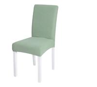 FYJL Chair Seat Covers Elastic Seat Cover Detachable Wedding Restaurant Banquet Office Seat Cover Dining Chair Seat Covers(Pale Green)