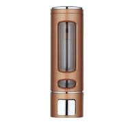 FYJL Soap Dispenser Single/Double 500/100ML Wall Mounted Shower And Bath Shampoo Dispenser Wall Mounted Soap Dispenser(Single-rose gold)