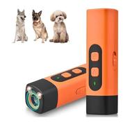 FYKTIK 2PCS Bark Shield for Dogs, Dog Barking Deterrent Devices with LED Flashlight & HD Display, Anti Barking Device for Dogs & Cats, Portable Ultrasonic Dog Repeller for Indoor Outdoor (A)