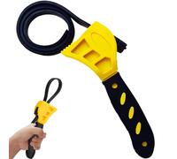 FYKZQWDS 1 PCS 600mm Strap Pipe Wrench, Adjustable, Strap Wrench for Pipes, Plumbing, Oil Filter, Shower Head, Water Filter, Mechanics, Plumbers DIY