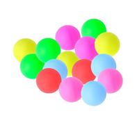 FYKZQWDS 15 PCS Ping Pong Balls, 40mm Assorted Color Table Tennis Balls, Multi-Color Pong Balls for Pong Games, Party Decoration Family Party, for Cat Dog Toy School Crafts(Random Colors)