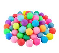 FYKZQWDS 40 PCS Ping Pong Balls, 40mm Assorted Color Table Tennis Balls, Party Decoration, lottery ball for pet, Family Party, For Cat Dog Pet Toy School Crafts(Random Colors)