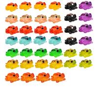 FYKZQWDS 40PCS Mini Frogs, Glow in The Dark Tiny Frogs, Miniature Frog Toys for Potted Plant Accents, Suitable as Landscape Decorations, Dollhouse Ornaments and Party Favors