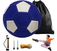 FYKZQWDS Curve Ball Set, 4-piece Impression Magic Swerve Ball,Funny Blue and White Football, By Swerve Suitable for Sports Enthusiasts and Enhancing Physical Fitness