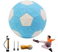 FYKZQWDS Curve Ball Set, 4-piece Impression Magic Swerve Ball, Good Blue and white pentagram football, By Swerve Suitable for Sports Enthusiasts and Enhancing Physical Fitness