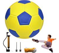 FYKZQWDS Curve Ball Set, Impression Magic Swerve Ball, Yellow Blue Curve Football, By Swerve Suitable for Sports Enthusiasts and Enhancing Physical Fitness