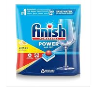 Fylde Finish Power All in One Dishwasher Tablets 52 Lemon, 1 Count (Pack of 52)