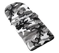 FYLO Fleece Footmuff Compatible with Petite Star Zia Kurvi Bubble Zukoo - Grey Camouflage