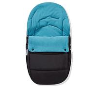 FYLO Universal Premium Car Seat Footmuff/Cosy Toes Fleece Lined Cosytoes Universal Fitting for all Car Seats - Ocean Blue