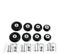 Fymlok Luggage Wheel Replacement 2X Replacement Travel Luggage Suitcase Wheels Axles Repair Kit Dia.40mm/50mm/60mm(2pcs-50mm18mm)
