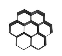 Fymlok Paving Mould,Paving Slabs Moulds Garden DIY Plastic Path Maker Pavement Model Concrete Stepping Stone Cement Mould Brick Molds For Cement Mold Garden Decoration(B)