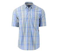 FYNCH-HATTON 14038061 Short Sleeve Shirt L Blue