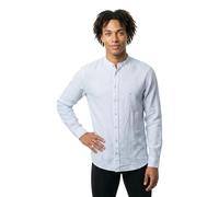 Fynch Hatton 15046168 Linen Fine Stripe Long Sleeve Shirt