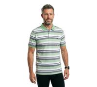 Fynch Hatton 2-tone Multicoloured Stripe Short Sleeve Polo