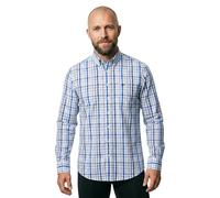 Fynch Hatton Combi Check Long Sleeve Shirt