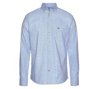 Men's Fynch-Hatton All Season Oxford Shirt Check - Blue - Size: 44/Regular