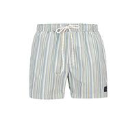 FYNCH-HATTON Men`s Stripes Swim Shorts - 1304-2952 101 - Soft Sun (as8, Alpha, m, 3X_l, Regular, Regular, XL, Soft Sun)