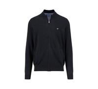 Fynch-Hatton Men's Cardigan-Zip Cardigan Not Applicable, Grey (Charcoal 998), X-Large
