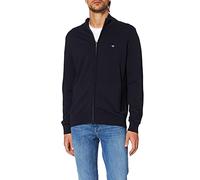 Fynch Hatton Sfpk212 Full Zip Sweater Blue L Men