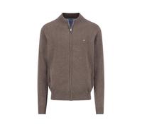 Fynch Hatton Sfpk212 Full Zip Sweater Beige M Men