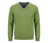Fynch Hatton Men's Knit Pullover Casual Fit Green 1613211 740 Avocado