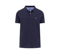 FYNCH-HATTON Premium Cotton Polo Shirt, navy, L