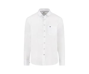 FYNCH-HATTON Weiches Oxford Hemd aus Baumwolle White/M Button Down Shirt, M