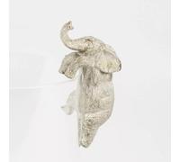 Fyne-Finds Resin Elephant Plant Pot Hanger Whitewash Pot Animal Sculpture Ornament Home Garden Pot Decor