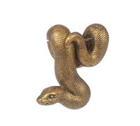 Fyne-Finds Resin Gold Snake Figure Plant Pot Hanger Antique Pot Animal Home Garden Decor Hanging Ornament Weatherproof