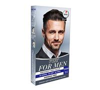 FYNE - Medium Brown Permanent Hair Colour | Grey Hair Colouring for Men with Comb Applicator Included | Natural-Look Hair Dye | No Mixing Ready to Apply | Ammonia and Cruelty-Free