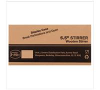 FyNite 5.5" Wooden Stirrer 1 x 1000 | Approx 1000 per Case | Case of 1