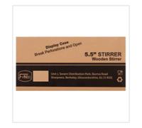 FyNite 5.5" Wooden Stirrer 10 x 1000 | Approx 1000 per Case | Case of 10