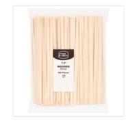 FyNite 5000 7.5" Wooden Stirrer | Approx 500 per Case| Case of 10