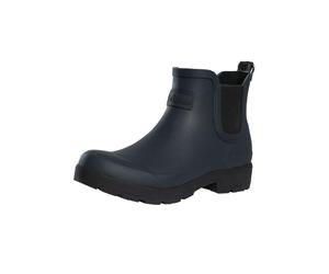 Fynn Ankle Wellington Boots Navy/Black 8 UK