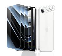 Fynorao 3-Pack Tempered Glass Screen Protector for iPhone 16e, 9H Hardness, Anti-Peep, Glossy Finish