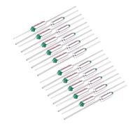 FYOBOT 20 Pcs 250V 10A TF 120 Degree Celsius Cutoffs Temperature Thermal Fuse