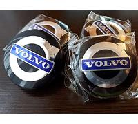FYOBOT 4pcs 64MM Car Wheel Center Caps for Volvo C30,C70,S40,V50,S60,V60,V70,S80,XC90 Stylish Badge Emblem Decal Wheel Sticker Auto Exterior Accessories
