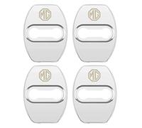 FYOBOT 4pcs Car Door Lock Latches Cover Protector Caps for MG ZS GS HS EZS MG5 MG GT MG6 MG7 Stainless Steel Protect Buckle Covers Decoration Auto Interior Accessories,A