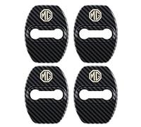 FYOBOT 4pcs Car Door Lock Latches Cover Protector Caps for MG ZS GS HS EZS MG5 MG GT MG6 MG7 Stainless Steel Protect Buckle Covers Decoration Auto Interior Accessories,C